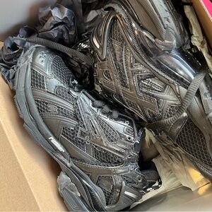 Balenciaga Black Athletic Shoes